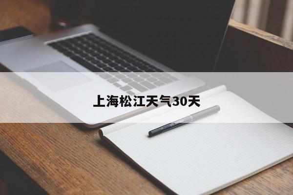上海松江天气30天 第1张