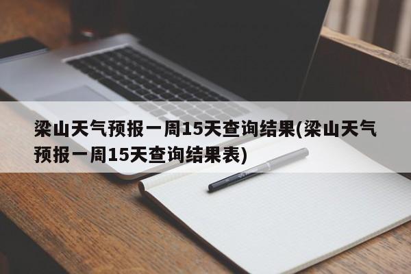 梁山天气预报一周15天查询结果(梁山天气预报一周15天查询结果表) 第1张